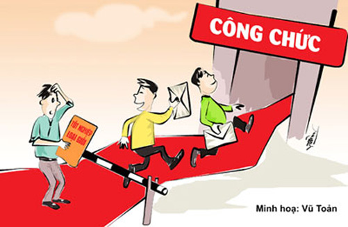 "Chạy” công chức